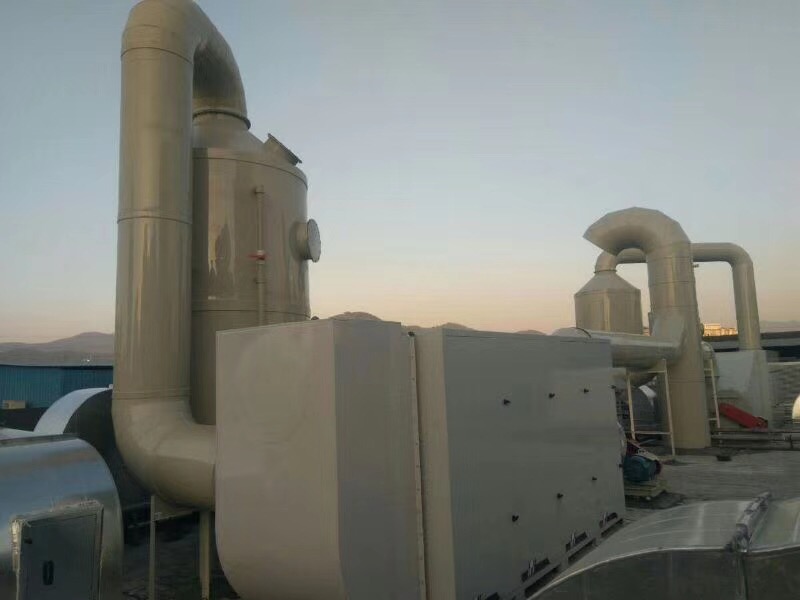 酸霧噴淋處理塔 酸霧噴淋處理塔