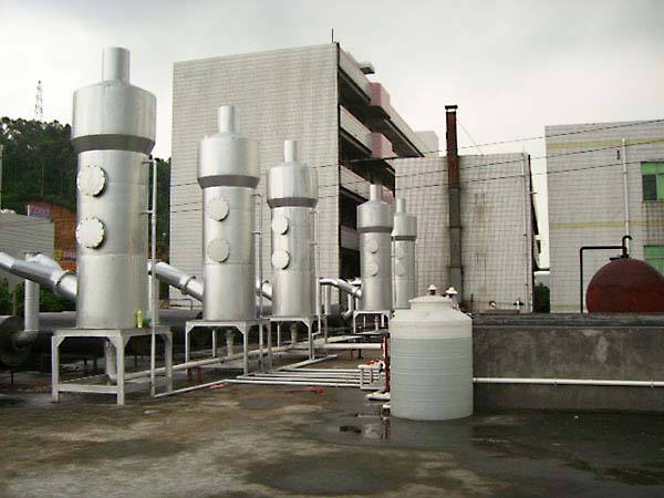 發電機尾氣凈化不銹鋼堿性噴淋塔 發電機尾氣凈化不銹鋼堿性噴淋塔